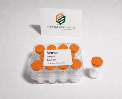 Semax nasal spray vials for research, high-quality peptide products.