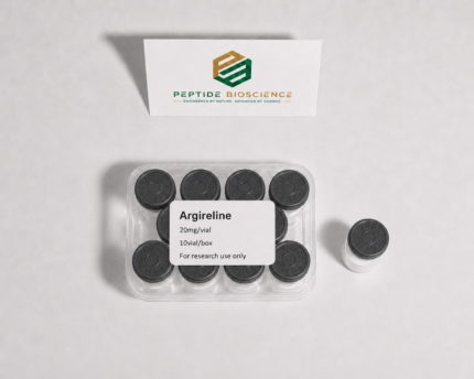 Argireline peptide vials for anti-aging skincare research.