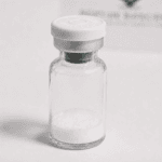 Vial of Thymosin Alpha-1 peptide for immune support research.