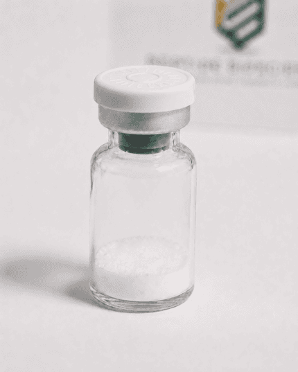 Vial of Thymosin Alpha-1 peptide for immune support research.