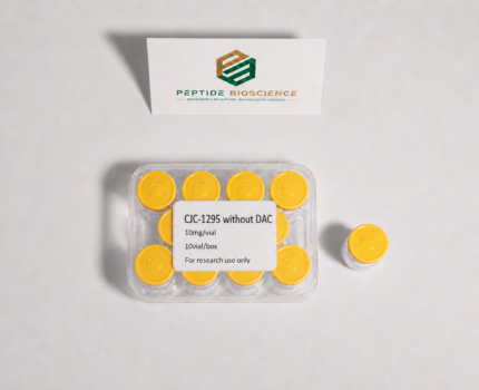 CJC-1295 without DAC peptide vials for research use from Peptide Bioscience.