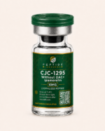 CJC-1295 Without DAC + Ipamorelin peptide vial for research use.