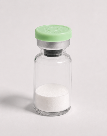Vial of CJC-1295 With DAC peptide for research and laboratory use.