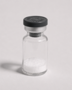 Ipamorelin peptide vial for research and medical use.