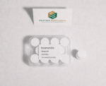 Tesamorelin peptide vials for research from Peptide Bioscience.