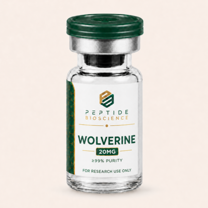 Wolverine 20MG peptide vial from Peptide Bioscience for research use.