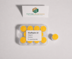 KissPeptin-10 peptide vials for scientific research and laboratory use.